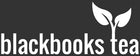 Blackbooks Tea Logo in blackand white