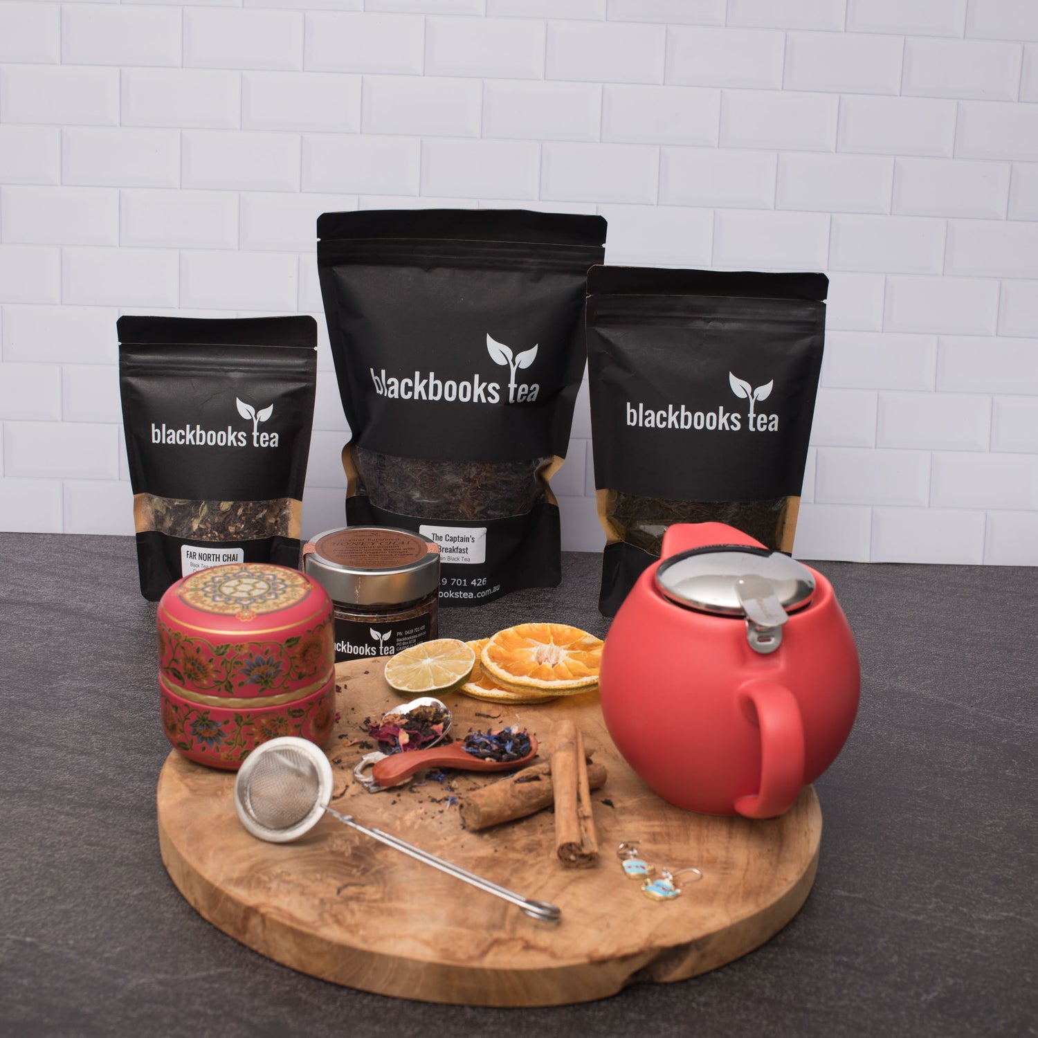 All Black Loose Leaf Teas - Plain & Flavoured